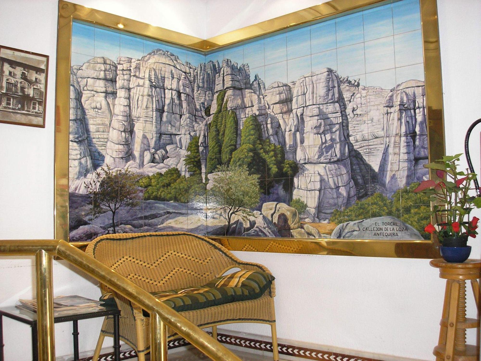 Hostal Colon Antequera Interieur foto